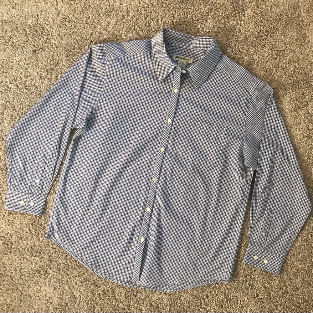 Like New Eddie Bauer Long-Sleeved Shirt, Size L